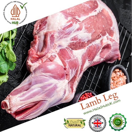 Fresh Halal Lamb Leg  (HMC & Halal Certified)