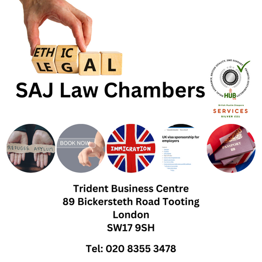 SAJ Law Chambers - Tooting SW17 9SH